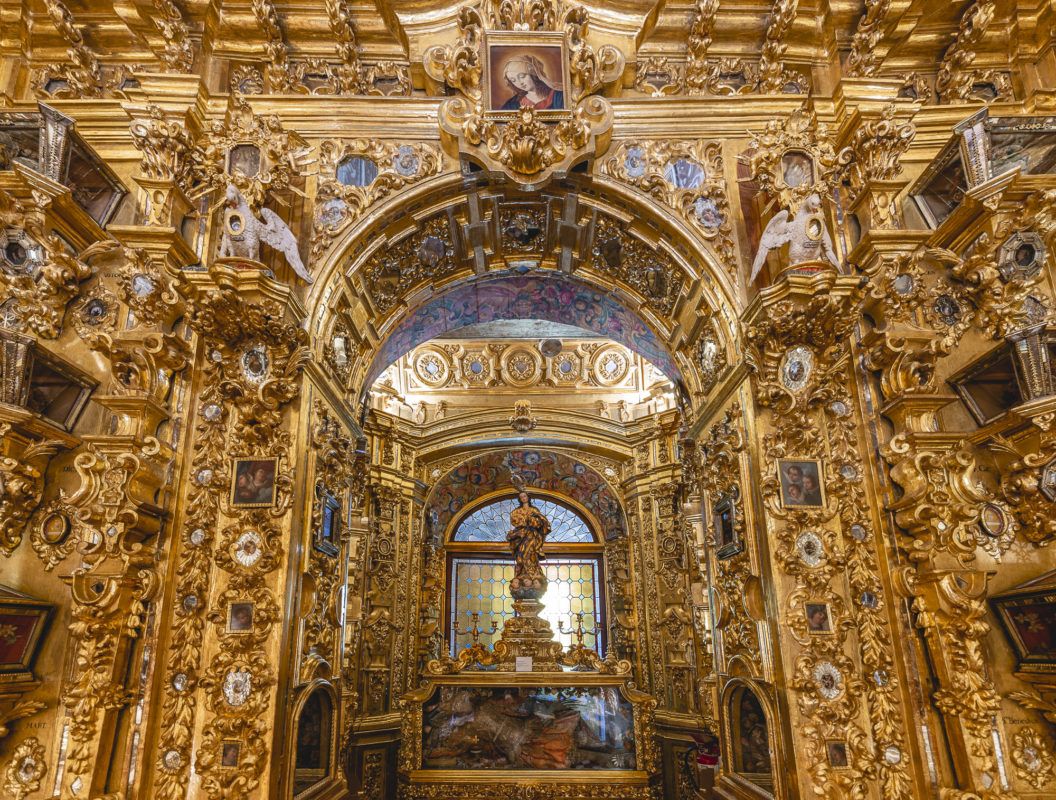 Camarín Basílica de San Juan de Dios en Granada - Barroco español